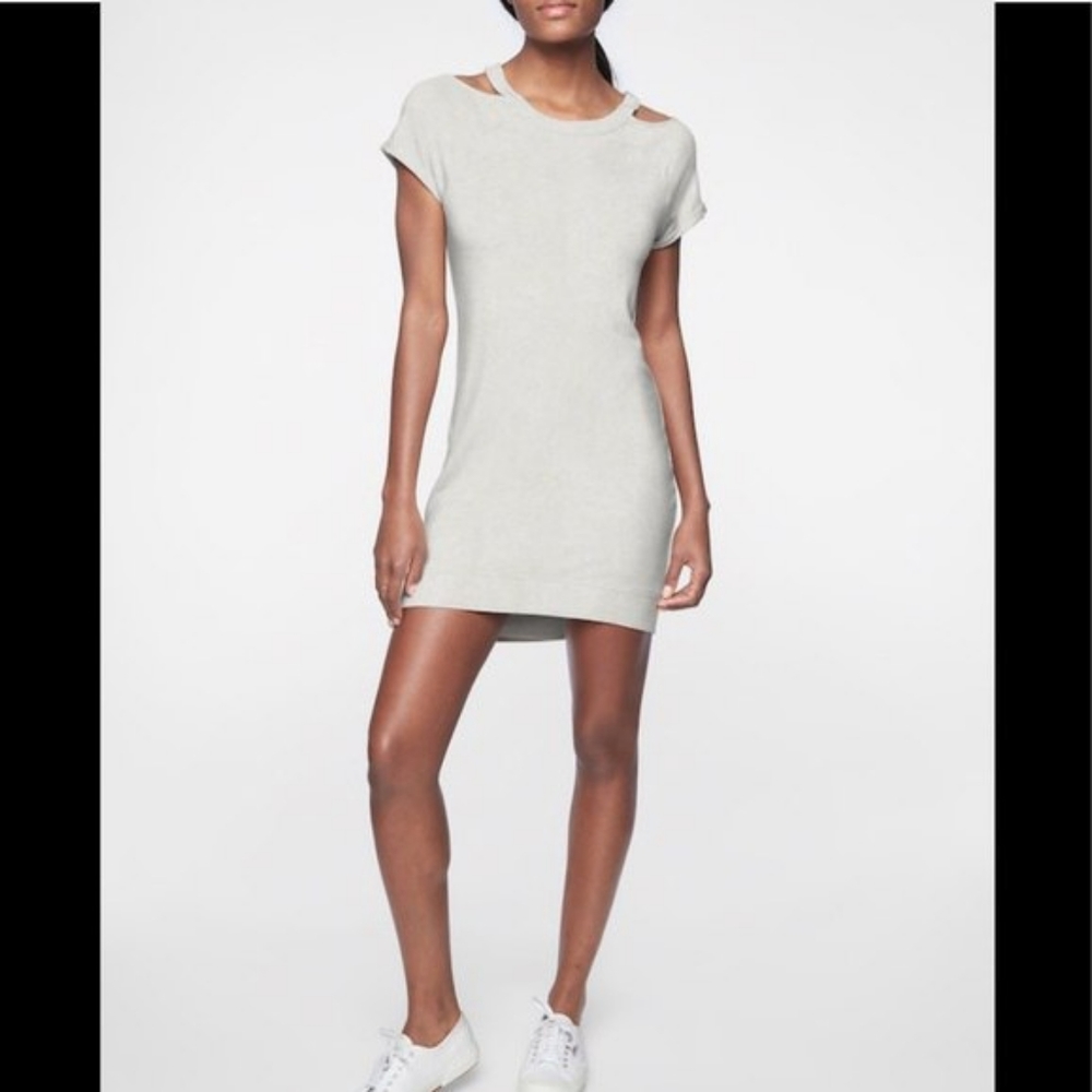 Athleta cold shoulder dress